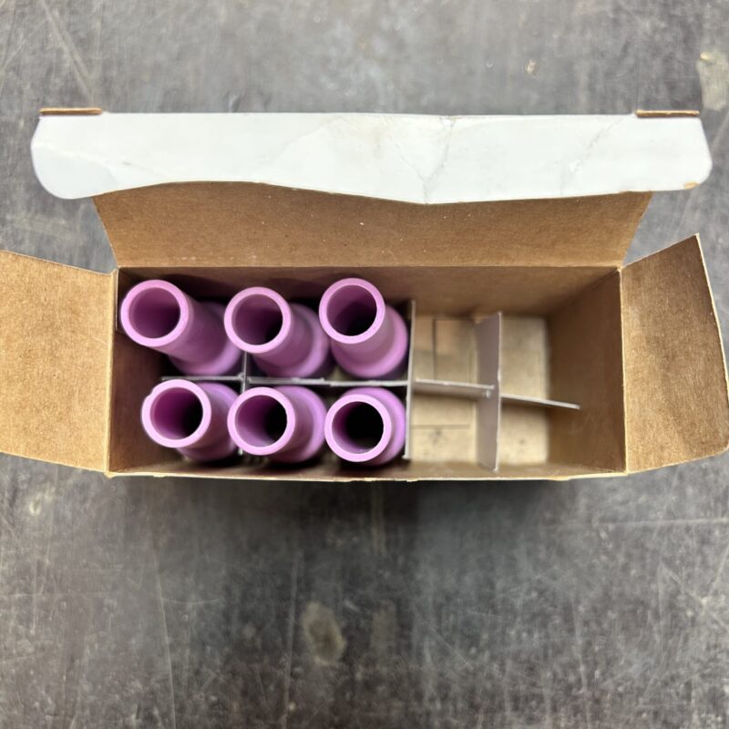 54N14L Ceramic Cups Long No. 8 Gas Lens