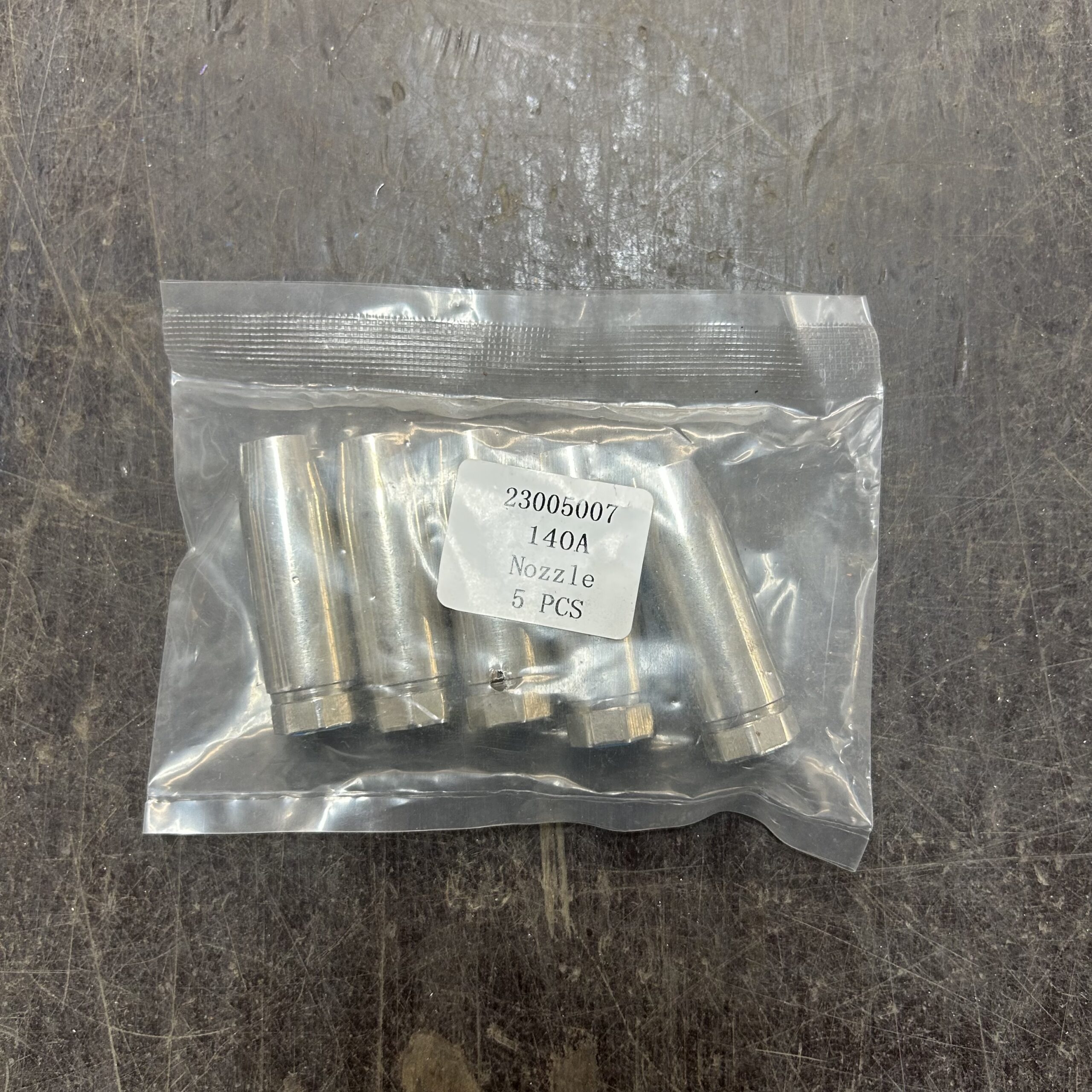 Gasmondstuk Helvi M8 45mm