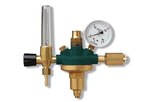 Gloor Reduceerventiel Flowmeter 0-32L/min GL51