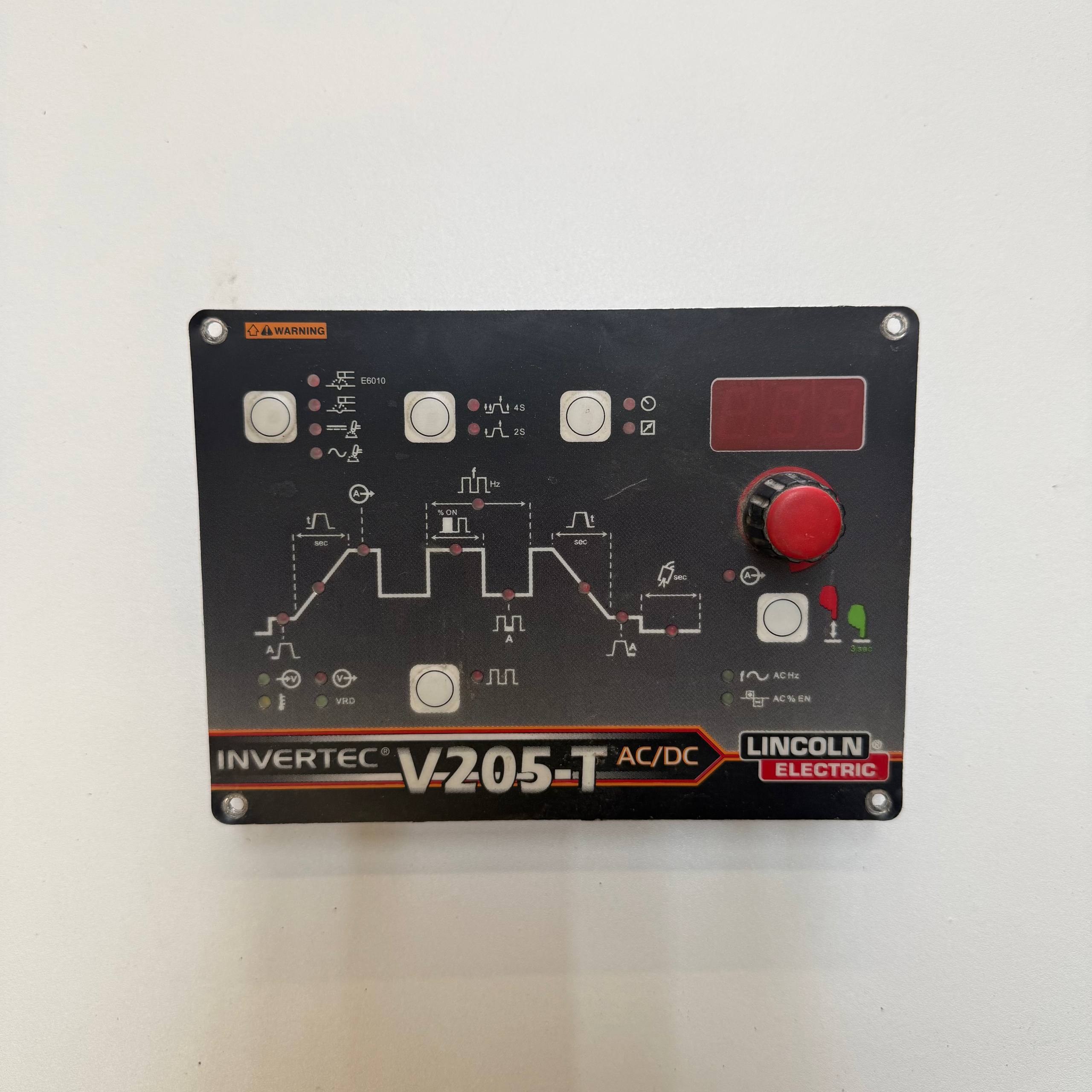Lincoln Invertec V205-T AC/DC Display w/ PCB - Marge