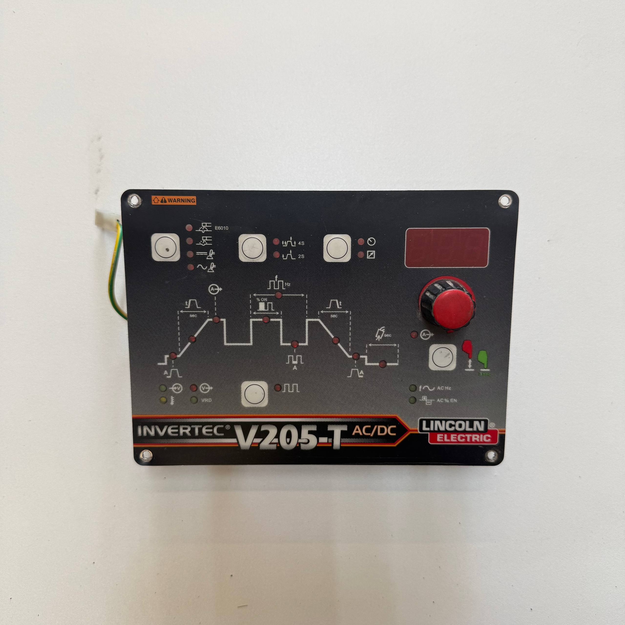 Lincoln Invertec V205-T AC/DC Display w/ PCB - Marge